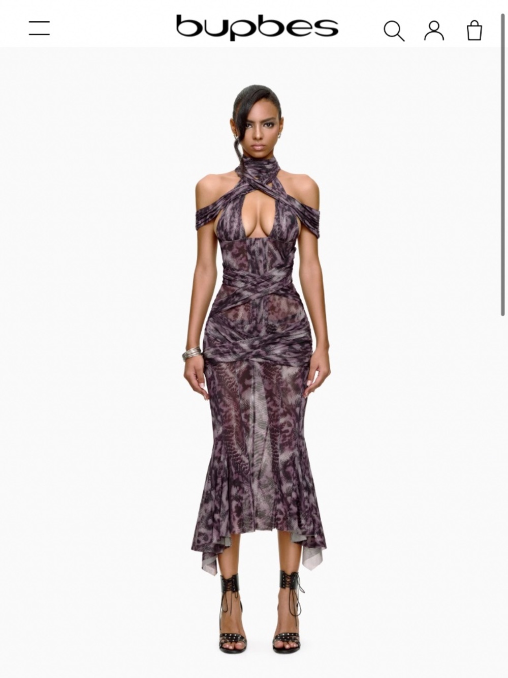 Bupbes Kristen Midi Dress